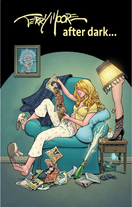 Terry Moore After Dark… Signed HC Kickstarter Excl