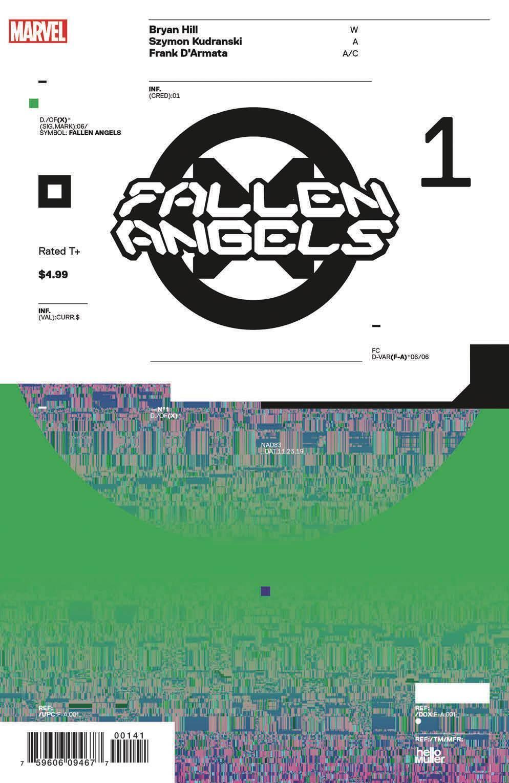 Fallen Angels #1 Muller Design Variant