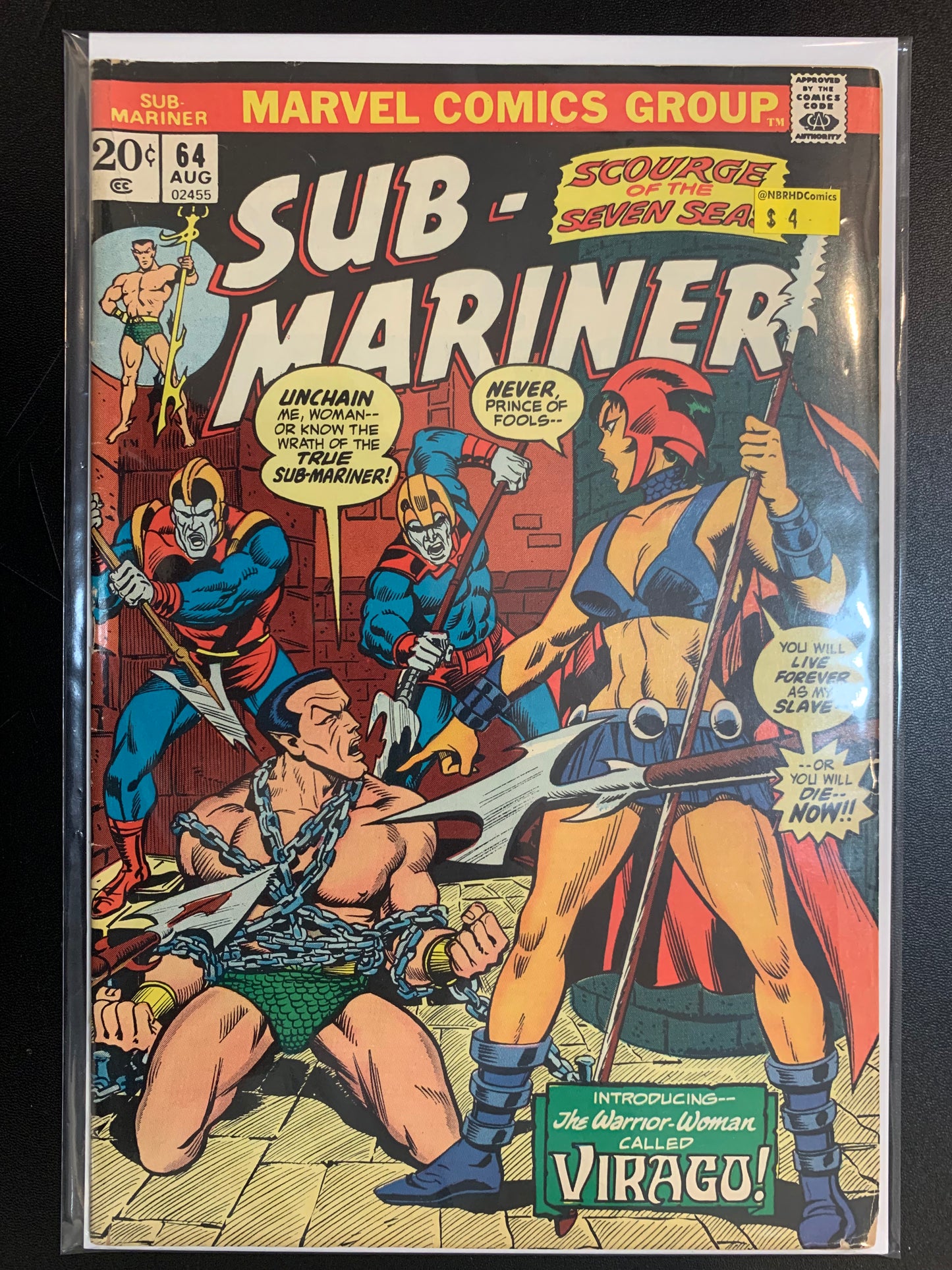 Savage Sub-Mariner #64 (1968)