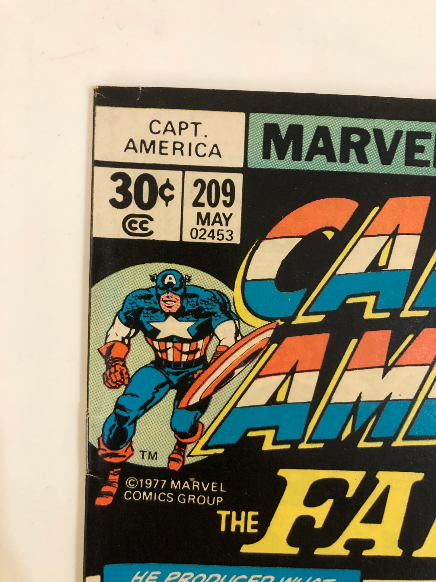 Captain America #209