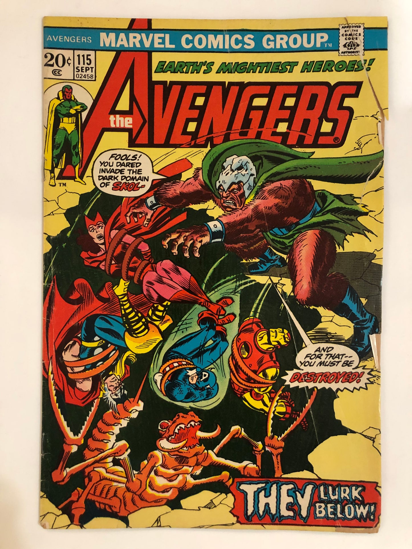 The Avengers #115