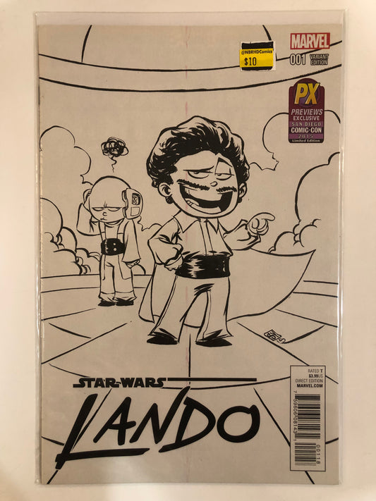 Star Wars: Lando #1 Previews Exclusive SDCC Variant (SIGNED)