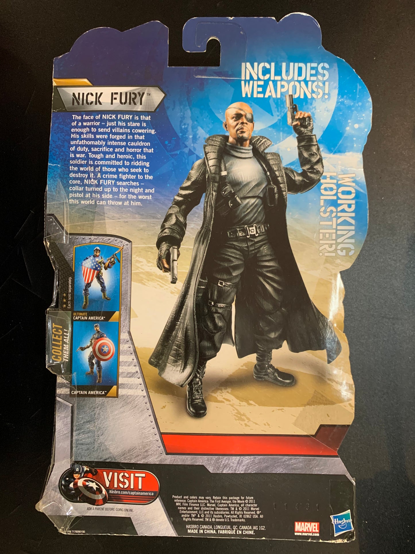 Marvel Movie Series Nick Fury Figure (Walmart Exclusive)