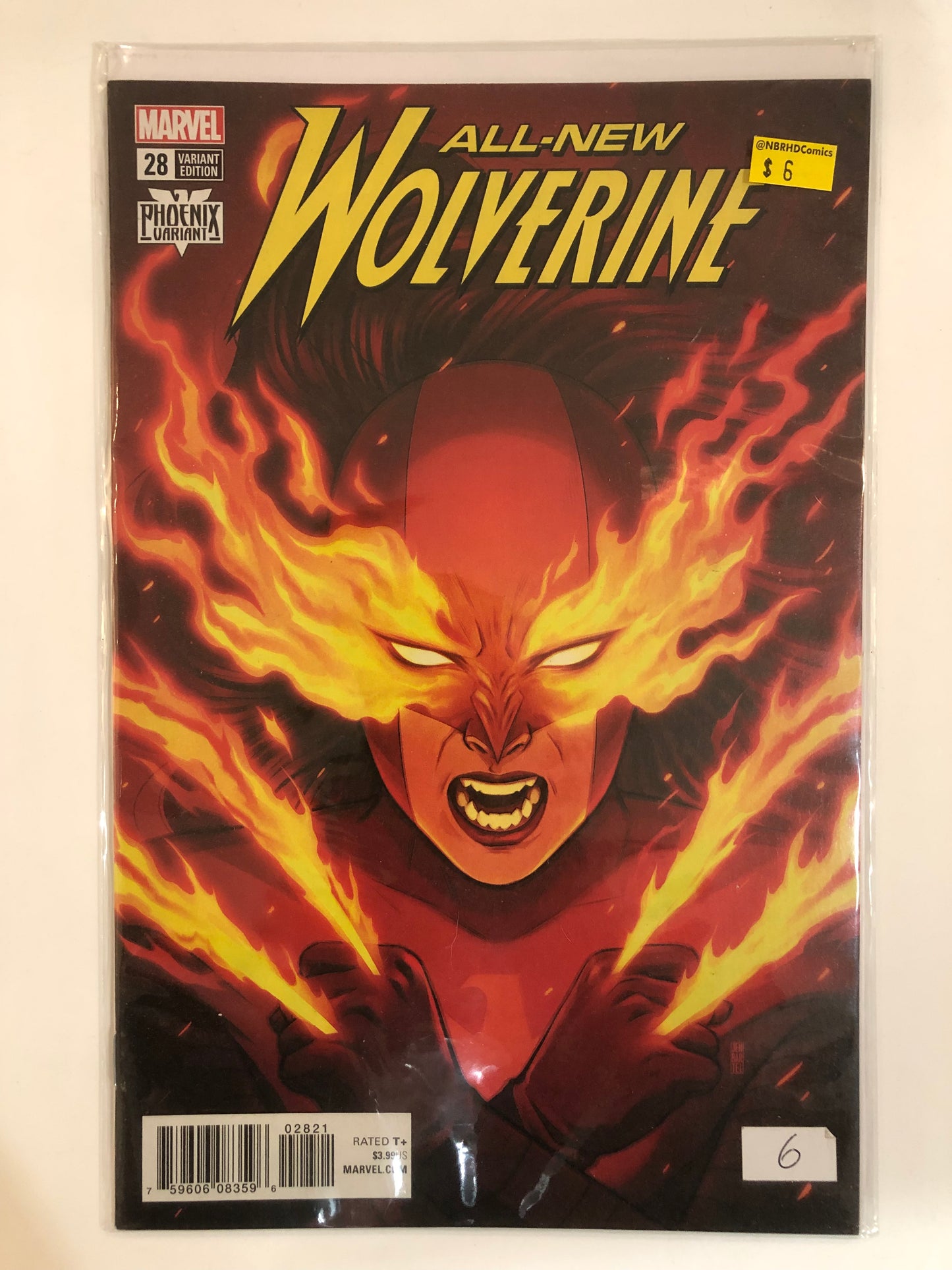 All-New Wolverine #28 Phoenix Variant