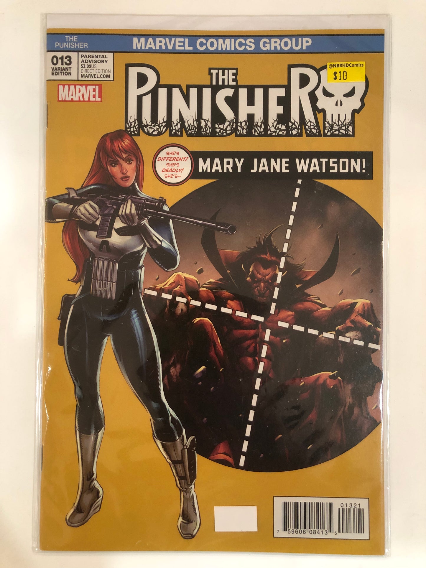 The Punisher #13 Mary Jane Variant