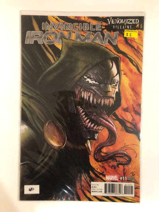 Invincible Iron Man #11 Venomized Variant