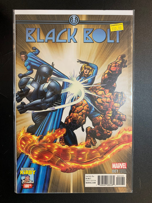 Black Bolt #1 (2017) 1:10 incentive variant