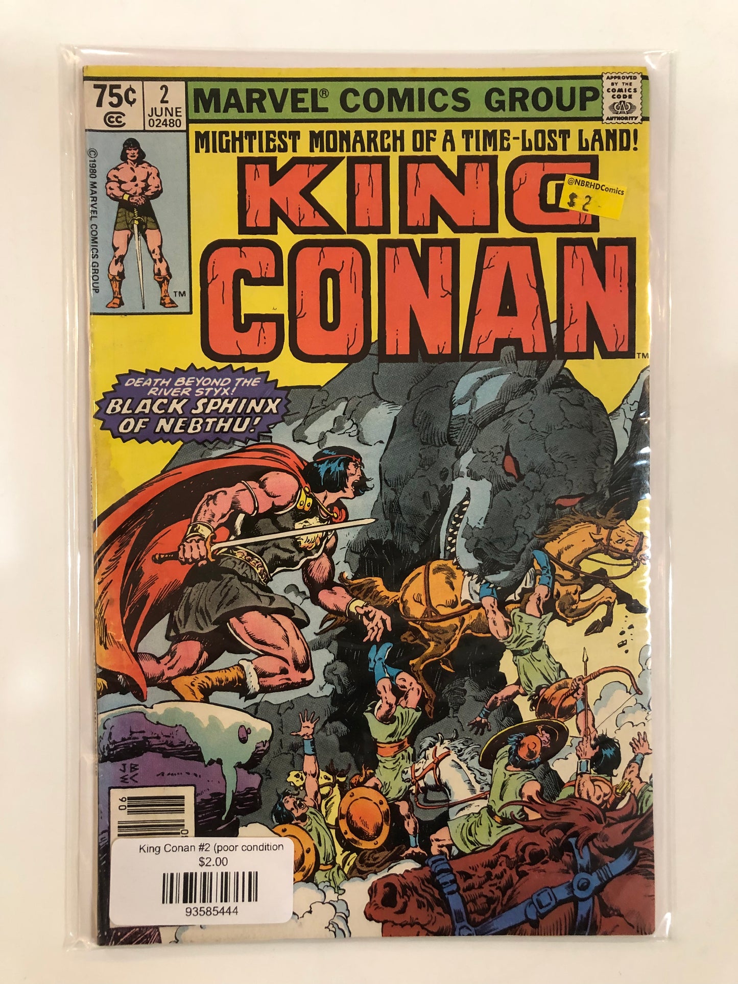 King Conan #2 (poor condition)
