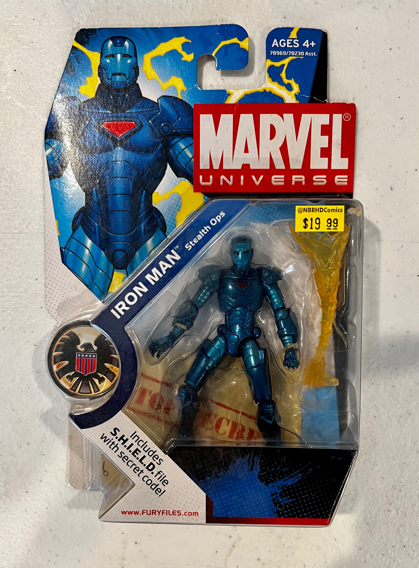 Marvel Universe - Iron Man Stealth Ops Action Figure