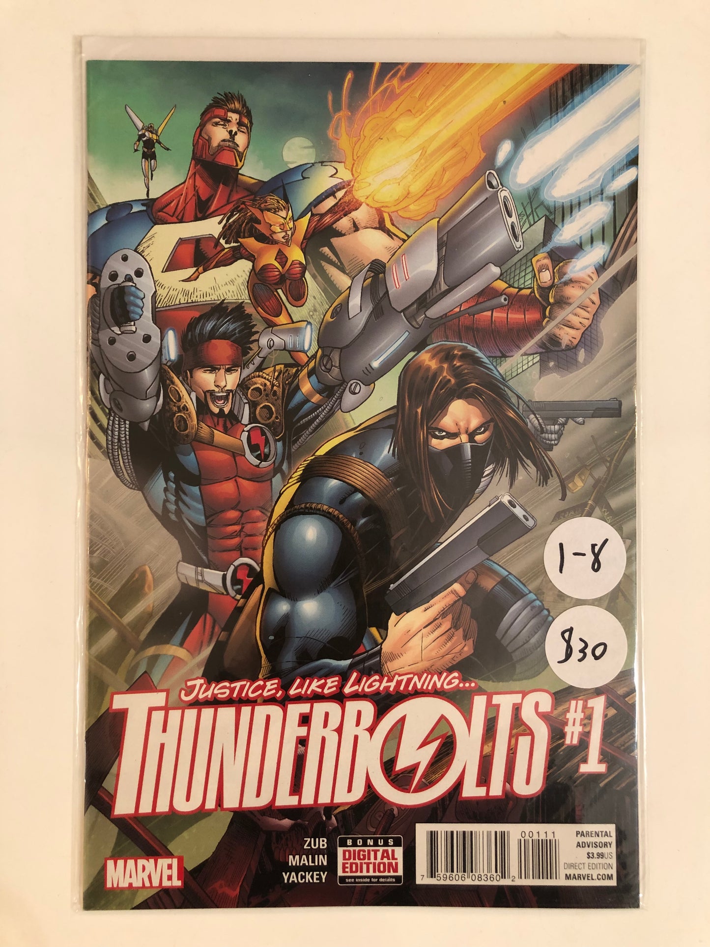 Thunderbolts #1-8