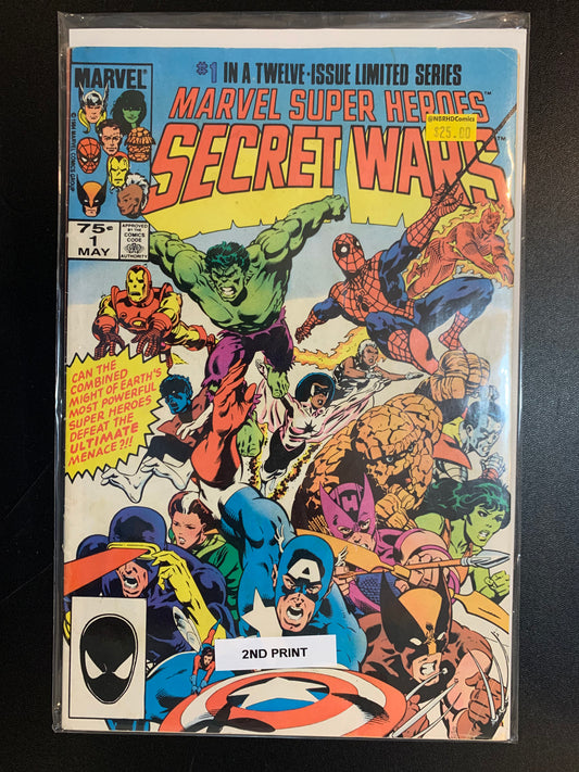 Marvel Super Heroes Secret Wars #1 (2nd Printing, 1984)
