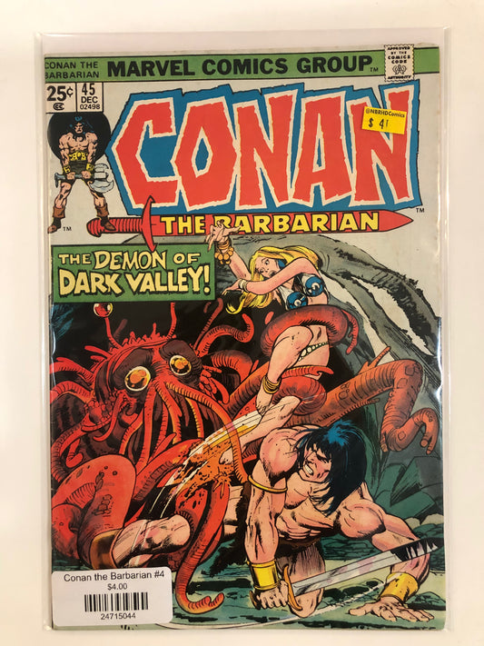 Conan the Barbarian #45