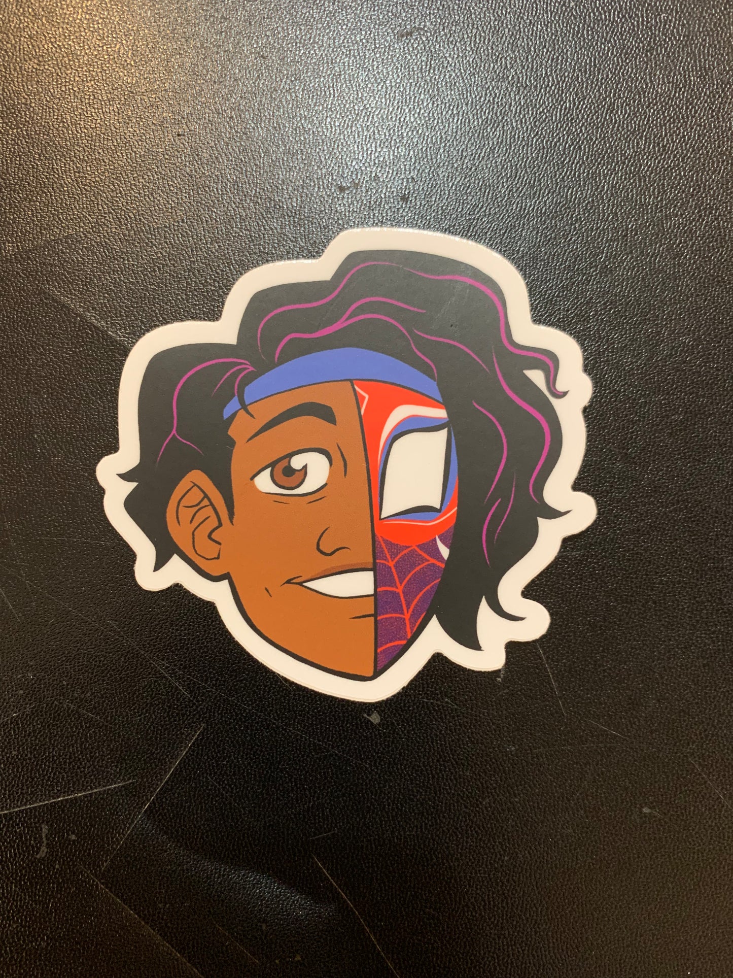 Spider-Man portrait Sticker