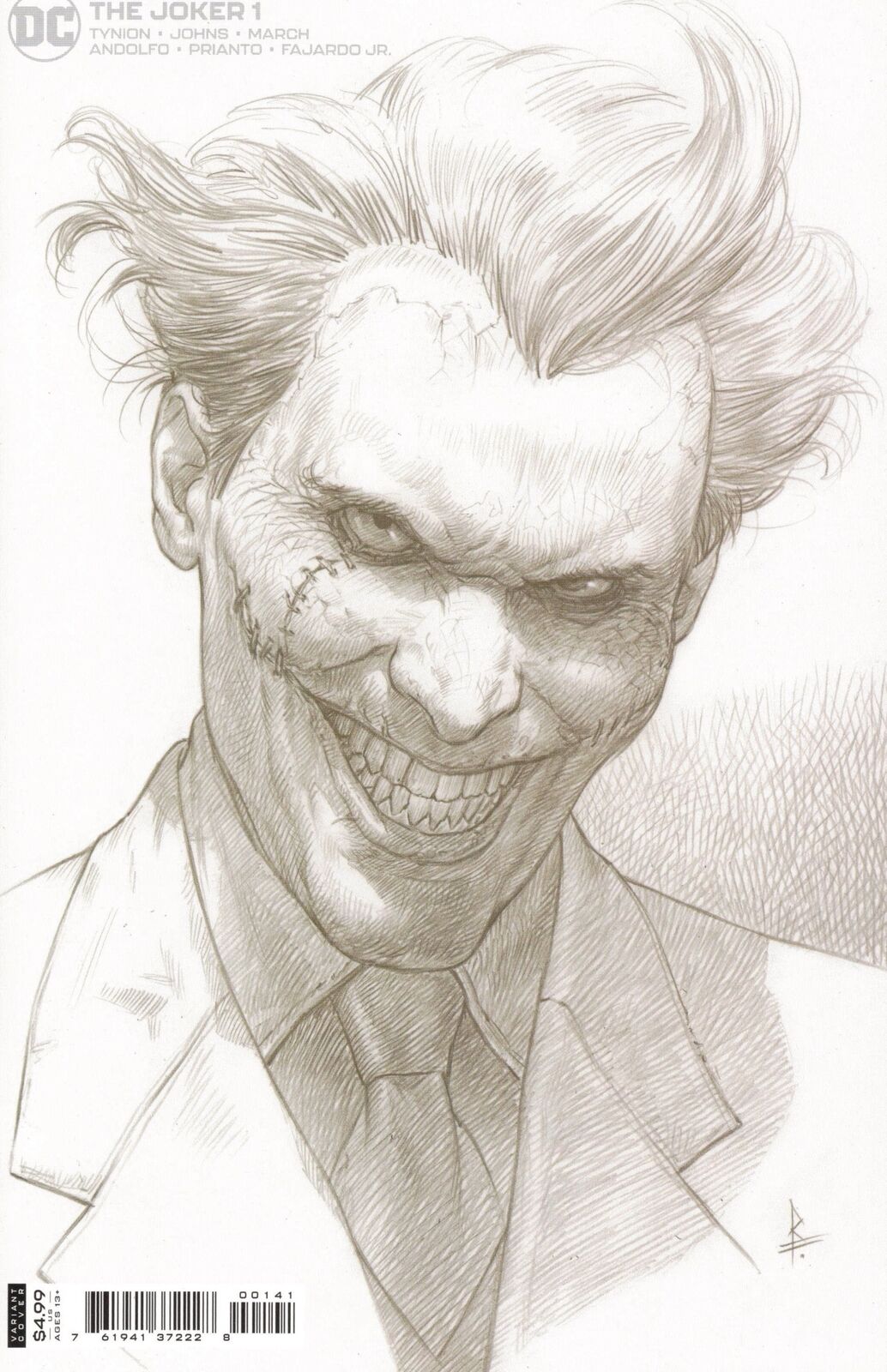 The Joker #1 Federici Sketch Variant