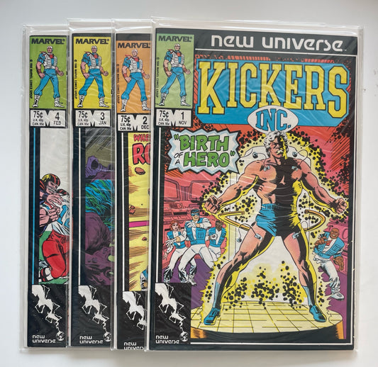 New Universe Kickers Inc. #1-4 Set