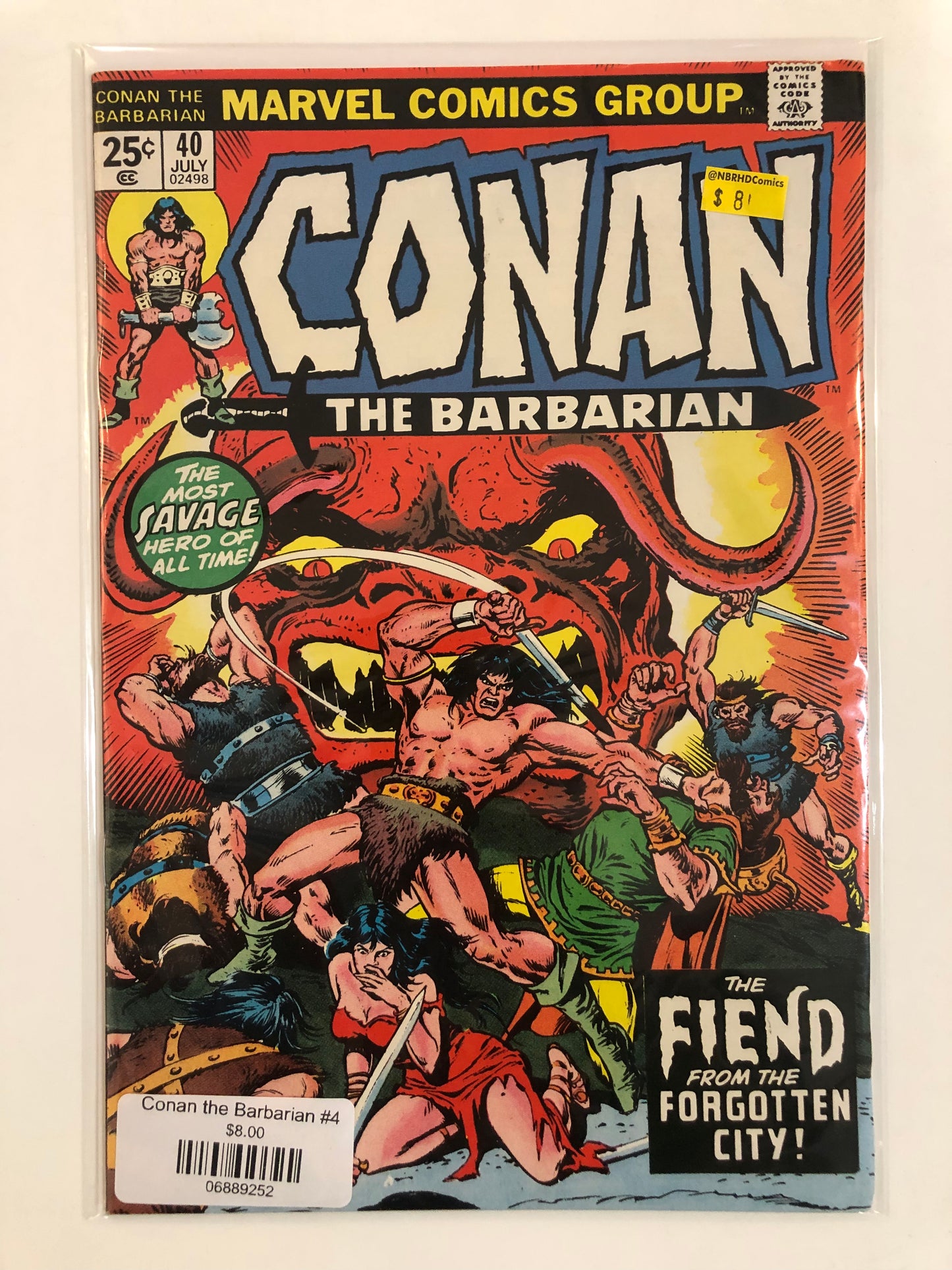 Conan the Barbarian #40
