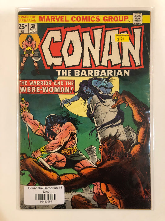 Conan the Barbarian #38