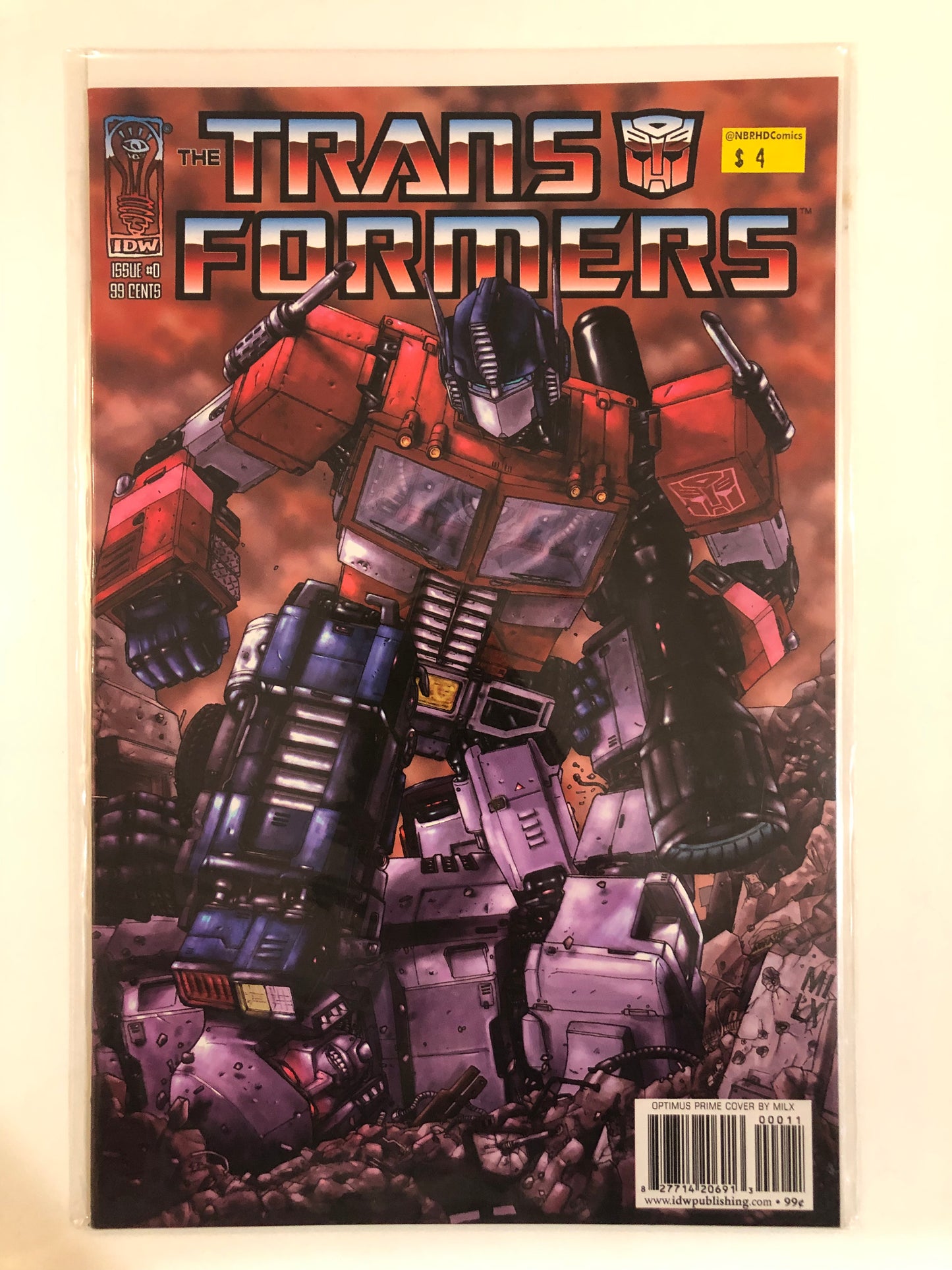 Transformers Infiltration #0 Milx Variant