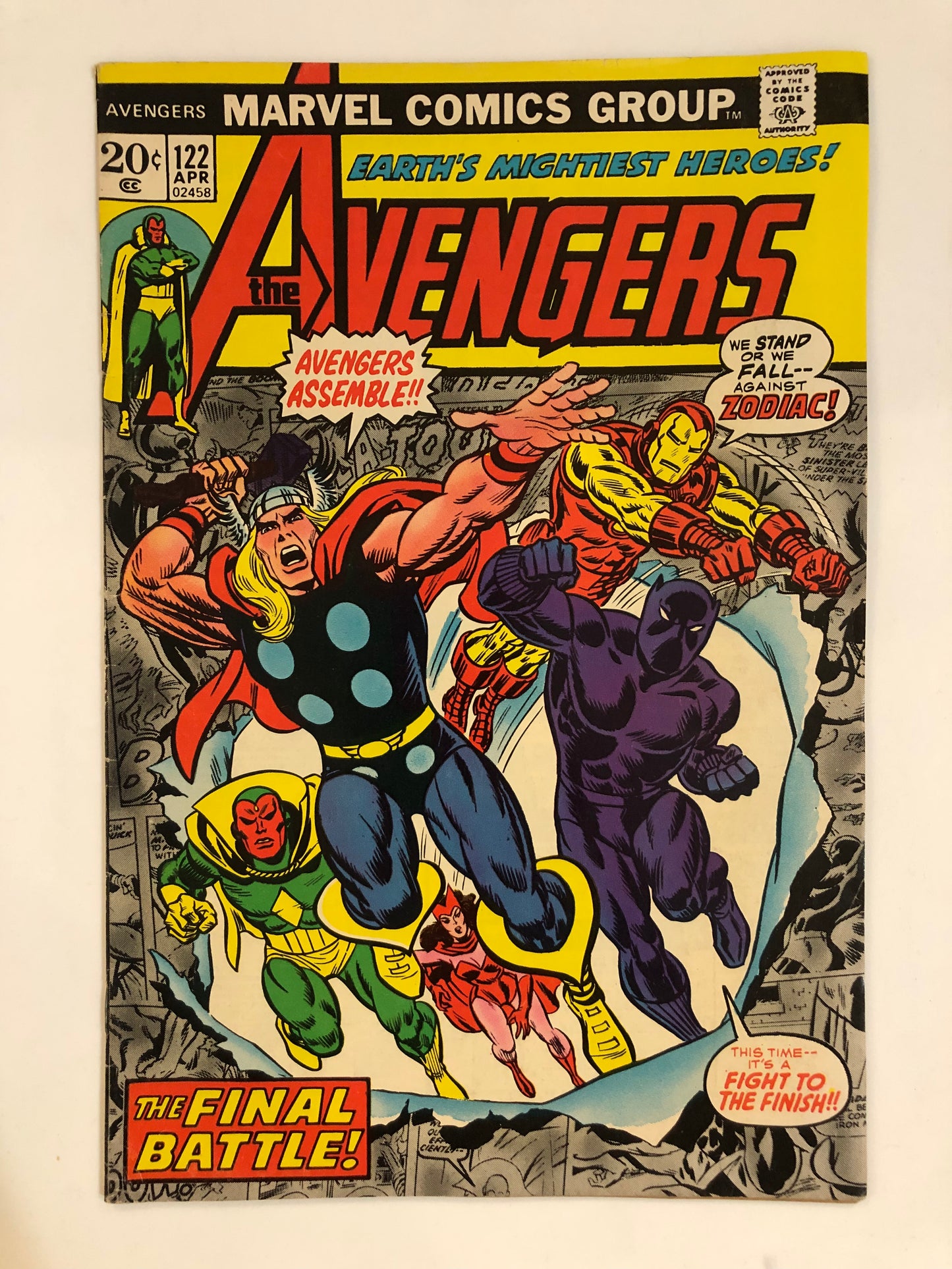 The Avengers #122