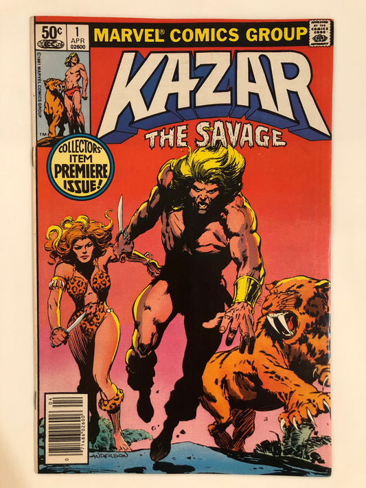 Kazar The Savage #1