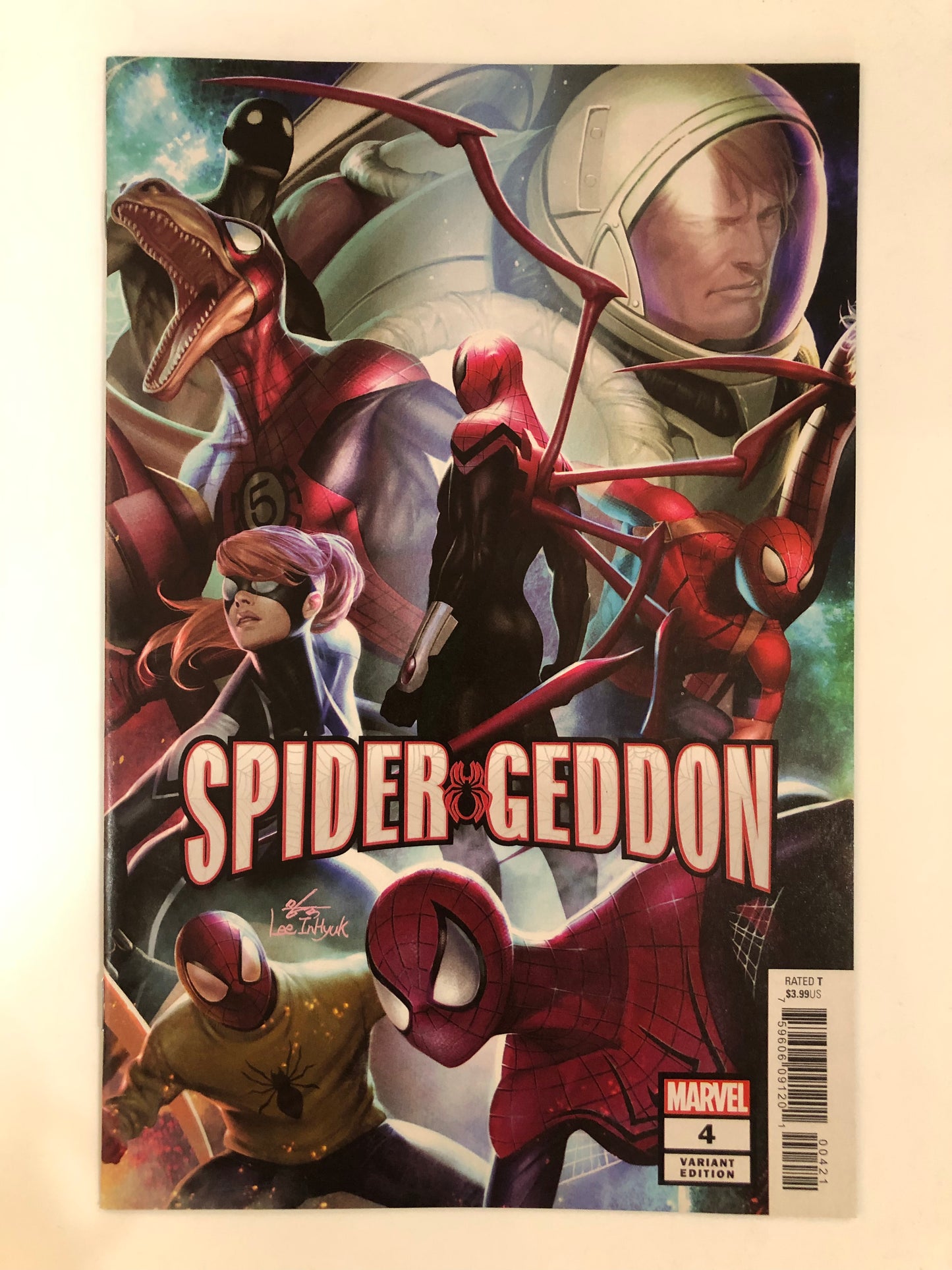 Spider-Geddon #4 Lee InHyuk Variant