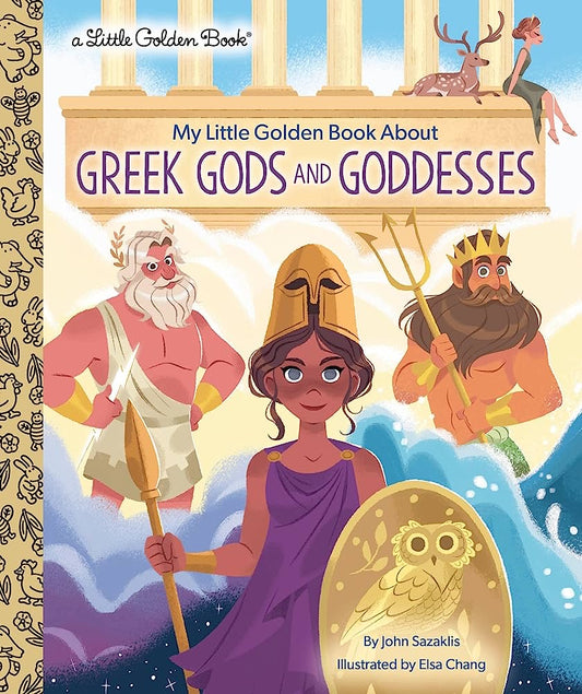 Greek Gods and Goddesses Little Golden Book