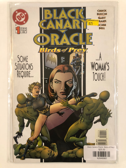 Black Canary/Oracle: Birds of Prey #1