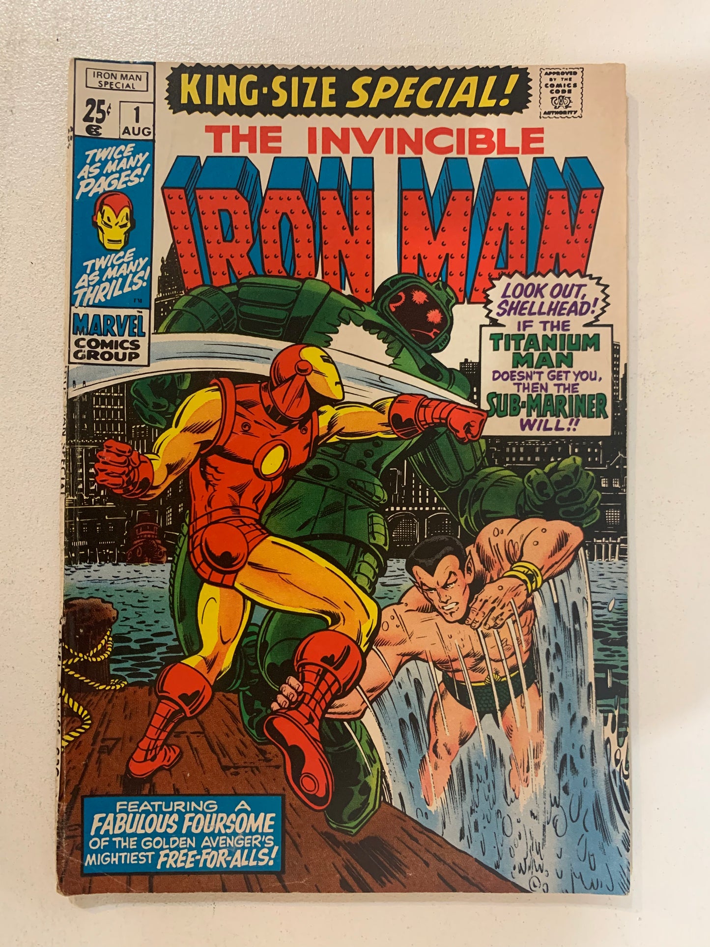 The Invincible Iron Man #1 King-Size Special