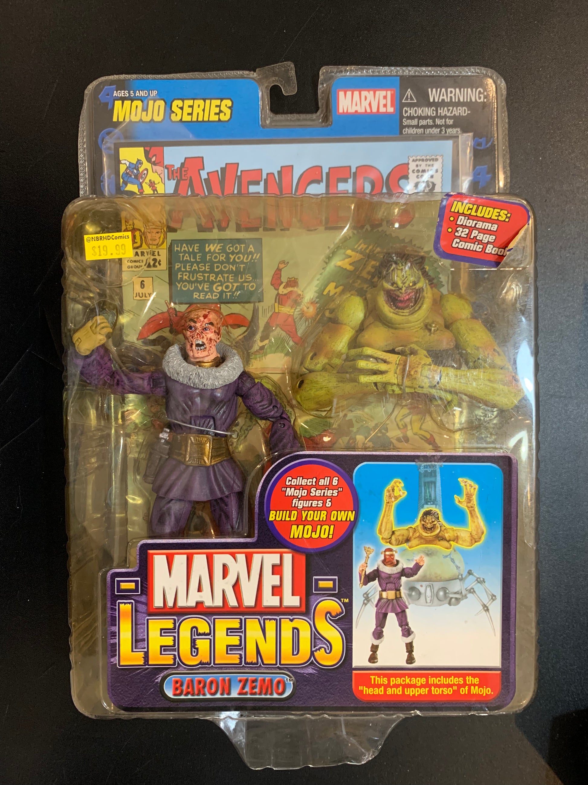 Marvel legends mojo 2024 series
