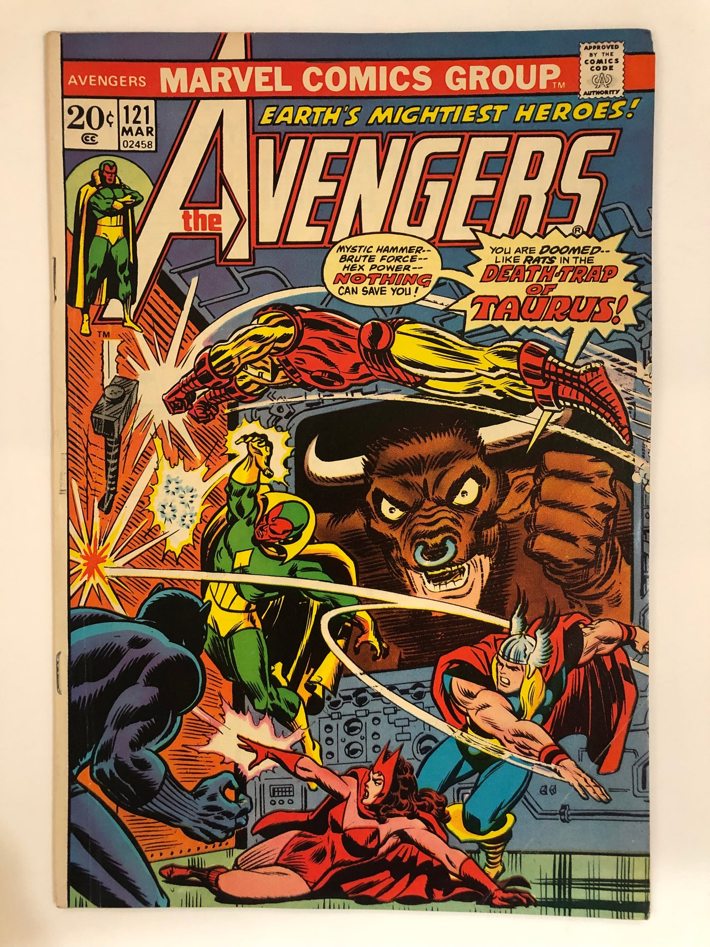 The Avengers #121