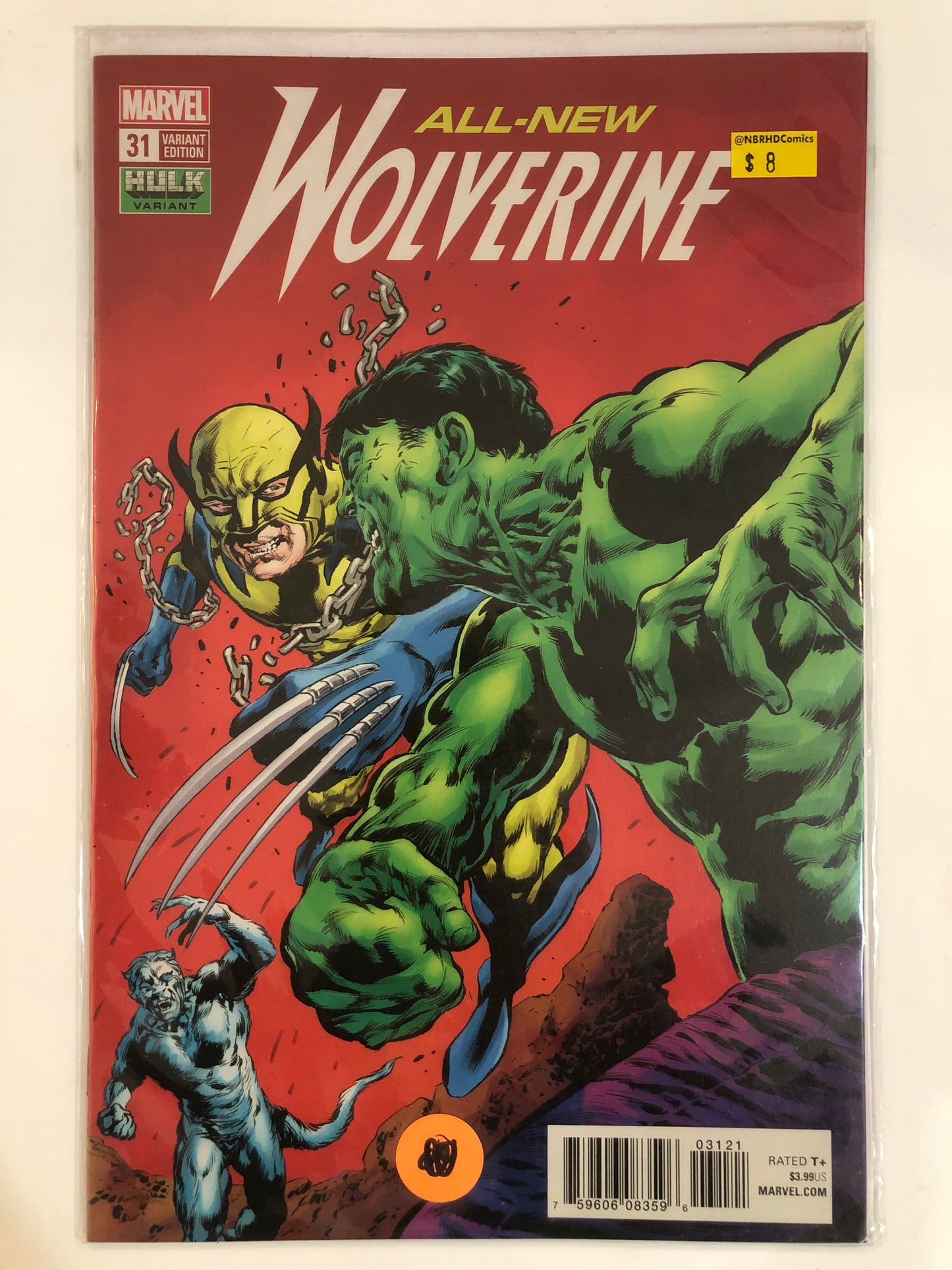 All-New Wolverine #31 Hulk Variant
