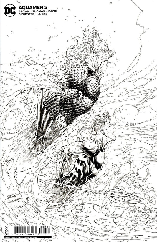 Aquamen #2 Cover C Jim Lee
