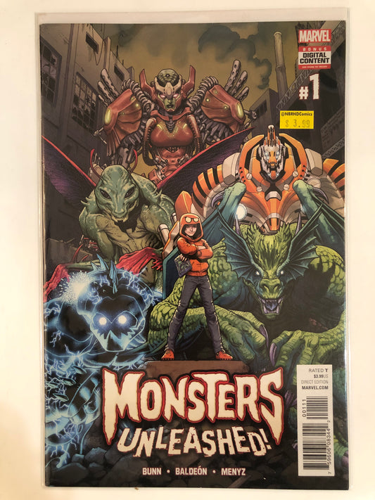 Monsters Unleashed #1