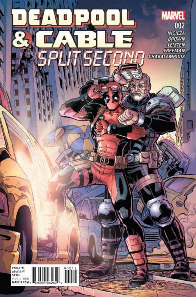 Deadpool And Cable Split Second #2 (Of 3)