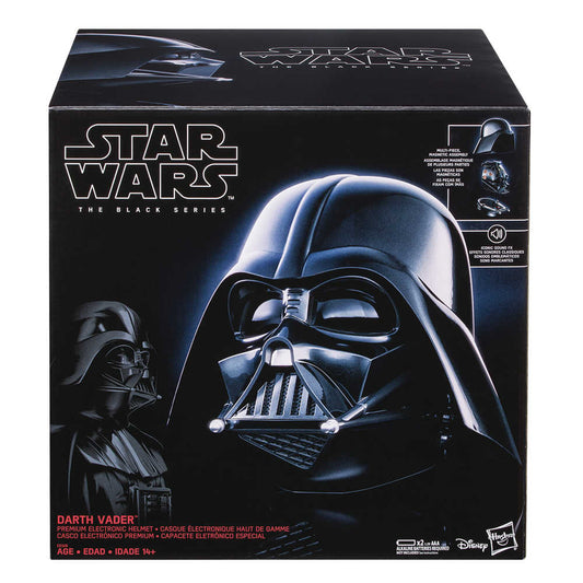 Star Wars Black Darth Vader Electronic Helmet Case