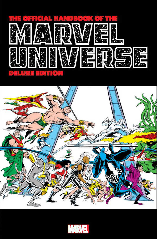 Official Handbook Marvel Universe Deluxe Edition Omnibus Hardcover Frenz Direct Market