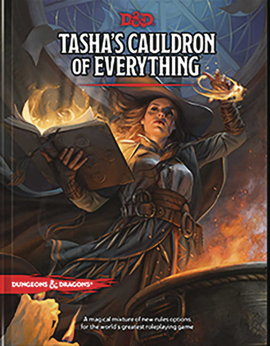 D&D 5e Role Playing Game Tashas Cauldron Of Everything Hardcover