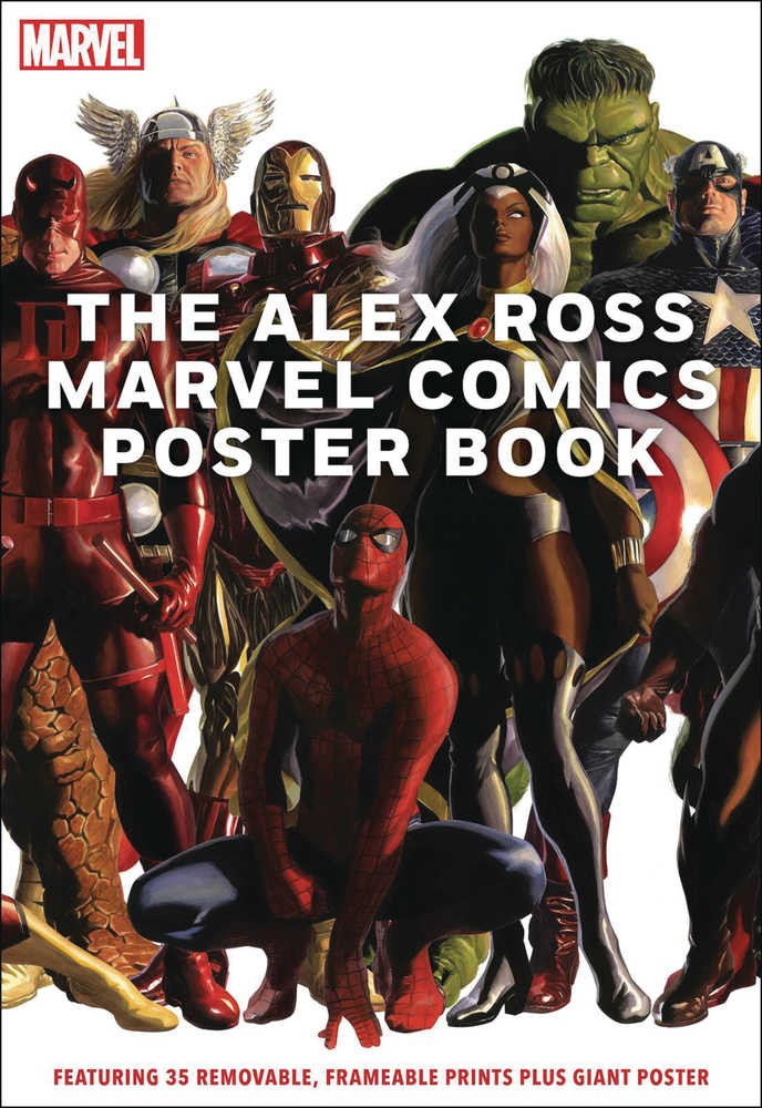 Alex Ross Marvel Comics Poster Book Softcover