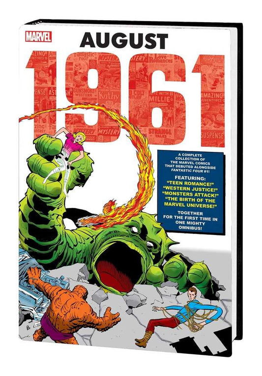 Marvel August 1961 Omnibus Hardcover Kirby Direct Market Variant