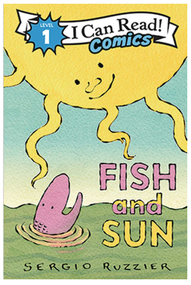 I Can Read Comics Level 1 Graphic Novel Fish & Sun