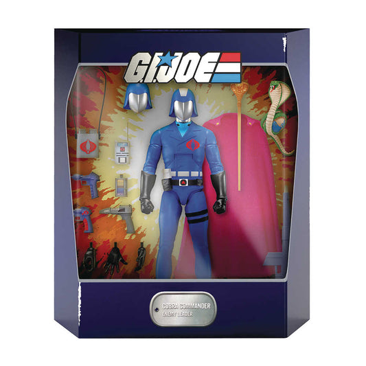 G.I. Joe Ultimates Real American Hero Cobra Commander Action Figure
