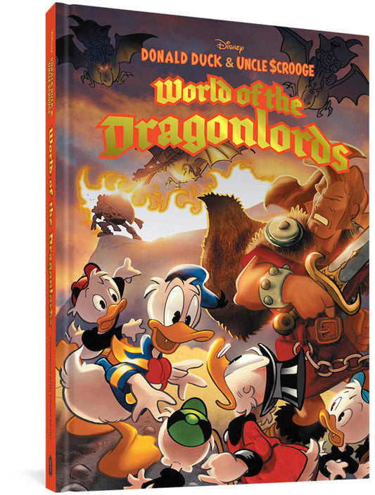 Donald Duck & Uncle Scrooge World Of Dragonlords Hardcover
