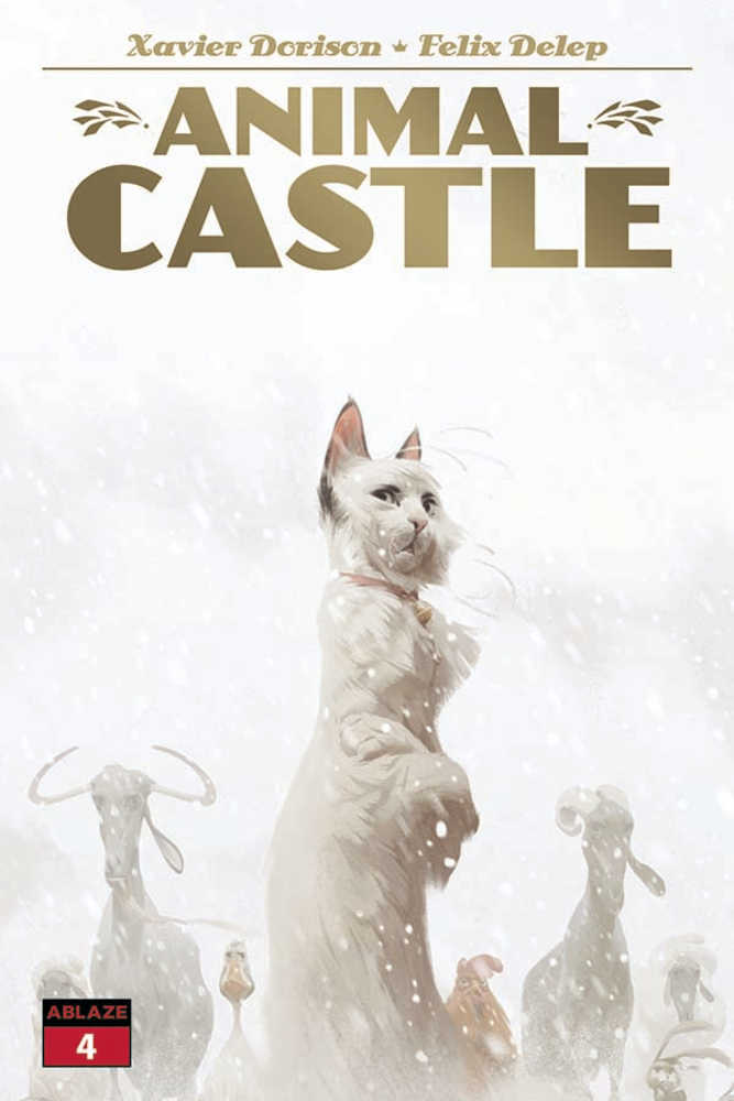 Animal Castle #4 Cover A Delep Winter Animals (Mature)