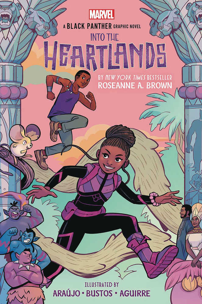 Black Panther Shuri & Tchalla Into Heartlands Graphic Novel