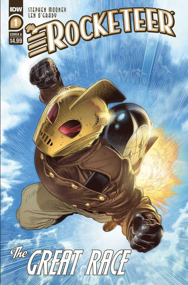 Rocketeer The Great Race #1 (Of 4) Cover A Gabriel Rodriguez