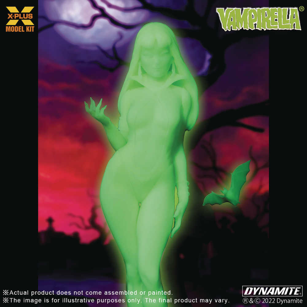 Vampirella 1/8 Scale Plastic Model Kit Glow In The Dark Edition (Ne