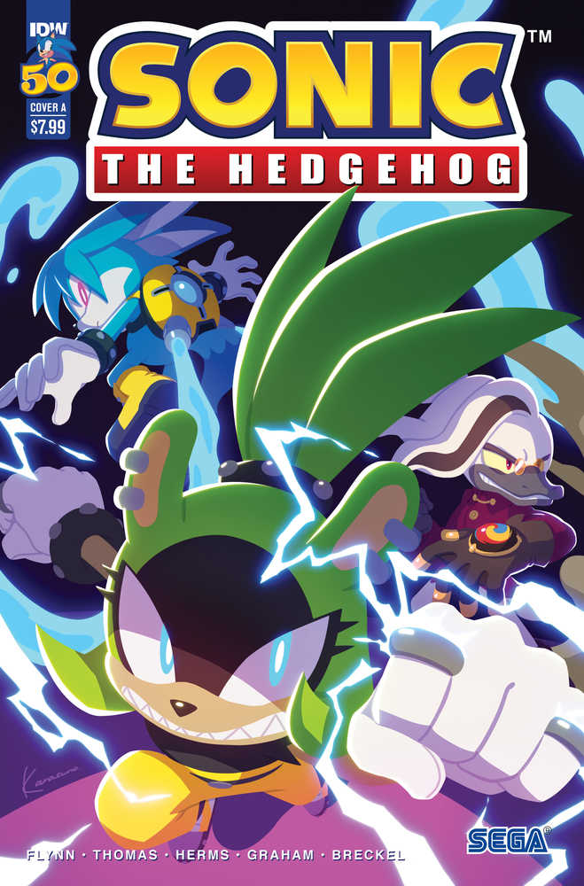 Sonic The Hedgehog #50 Cover A  Sonic Team