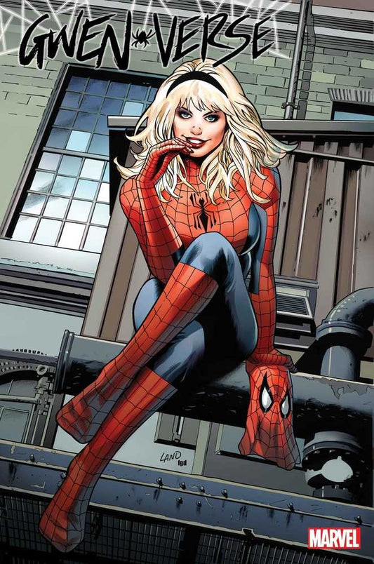 Spider-Gwen Gwenverse #4 (Of 5) Land Homage Variant