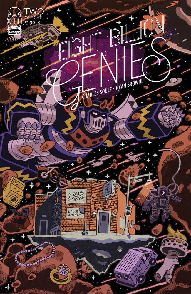 Eight Billion Genies #2 (Of 8) Cover B Maclean (Mature)