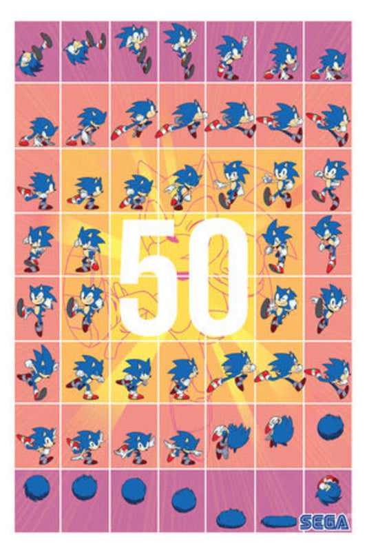 Sonic The Hedgehog #50 1:25 Hesse Variant
